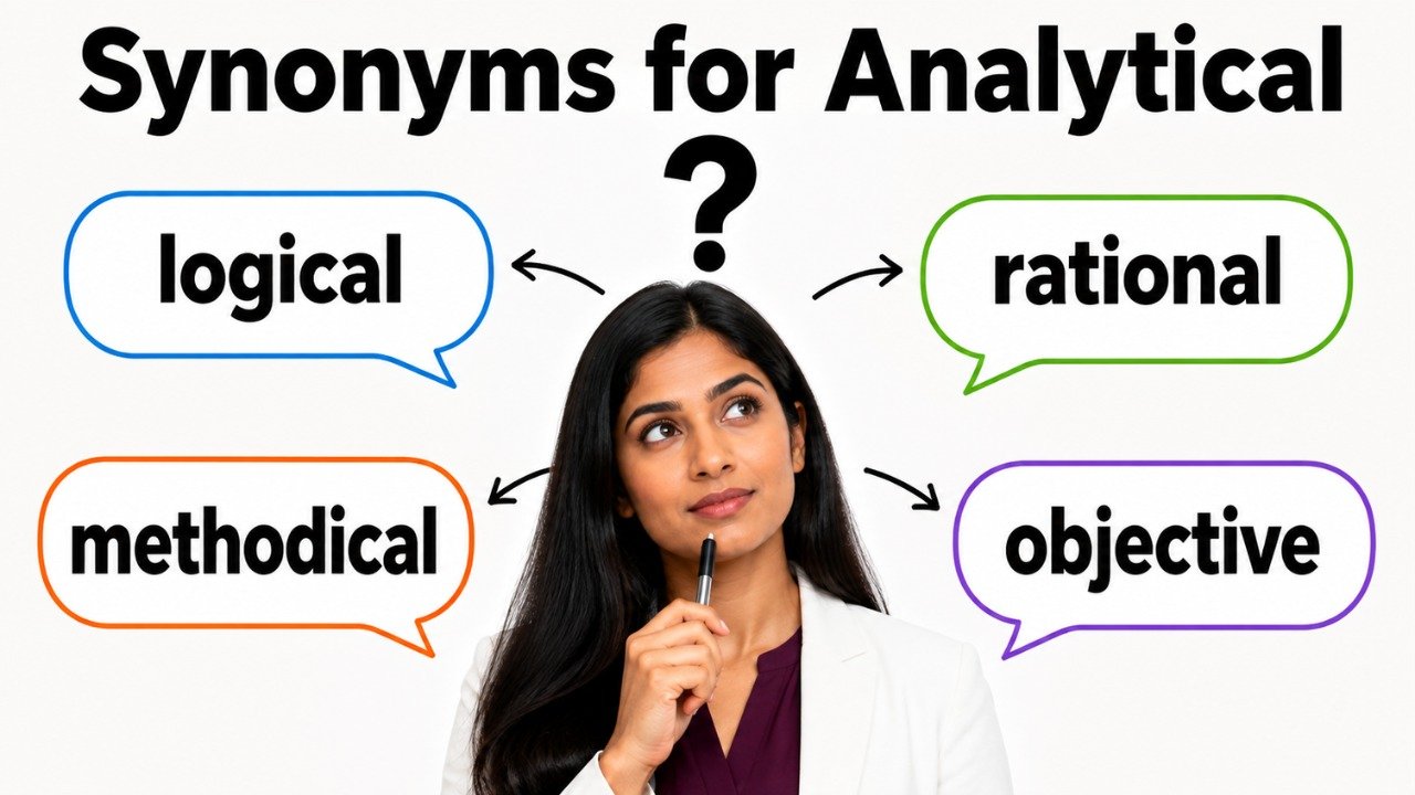 synonyms for analytical