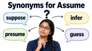 synonyms for assume