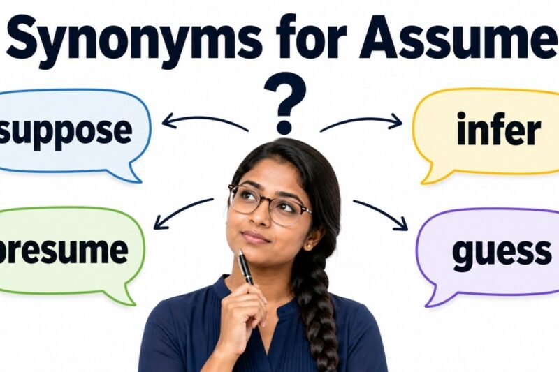 45+ Synonyms for Assume: Strong Word Choices & Examples
