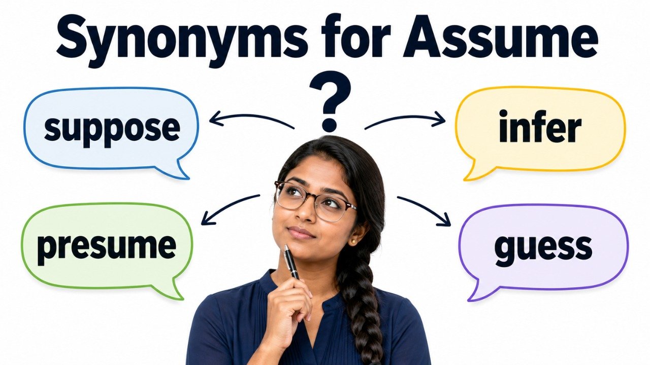 synonyms for assume