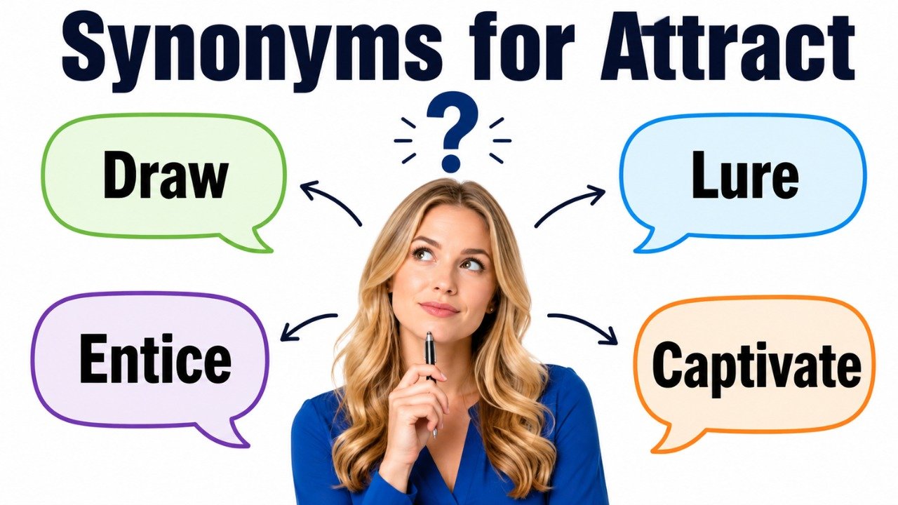 synonyms for attract