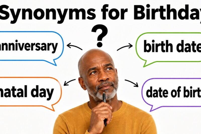 42+ Synonyms for Birthday: Meaning, Examples & Best Uses