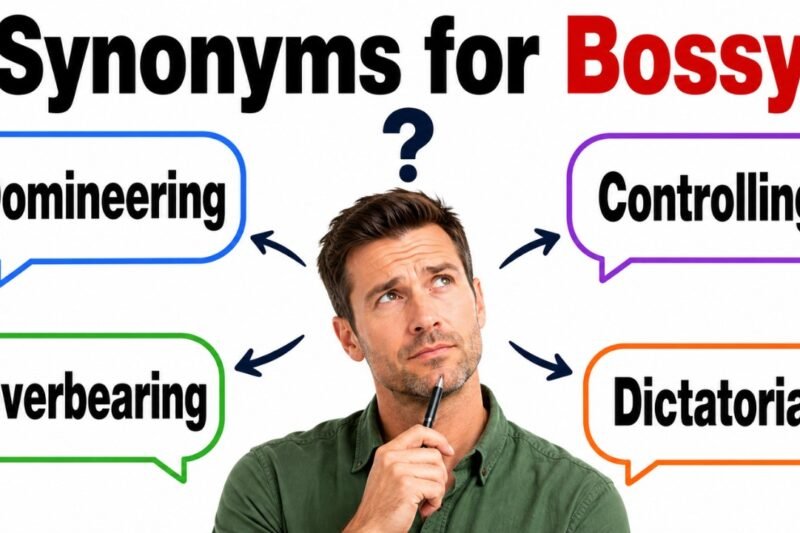 46+ Synonyms for Bossy: Usage, Context & Examples