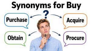 synonyms for buy