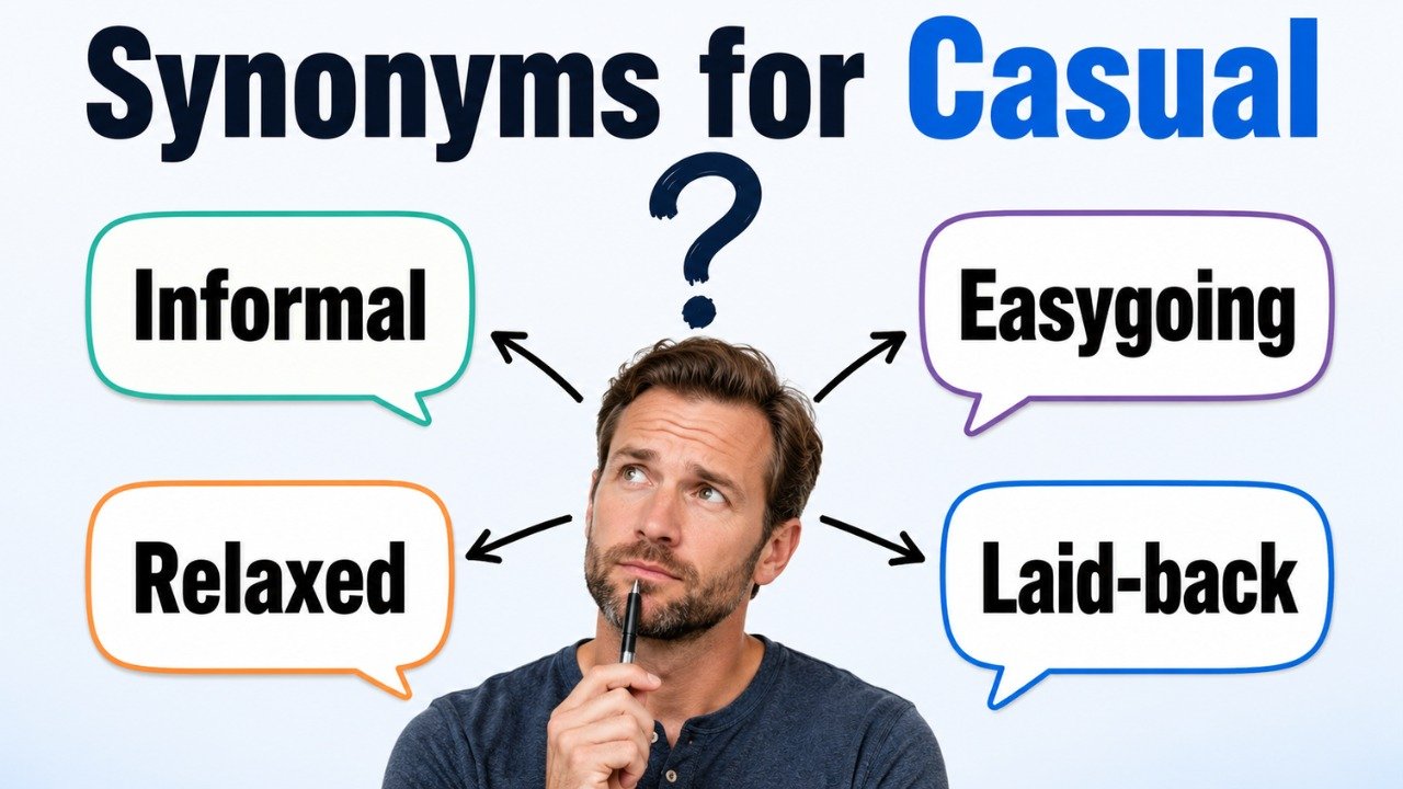 synonyms for casual
