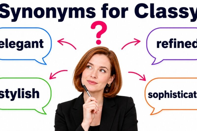44+ Synonyms for Classy: Meanings, Uses & Word Choices