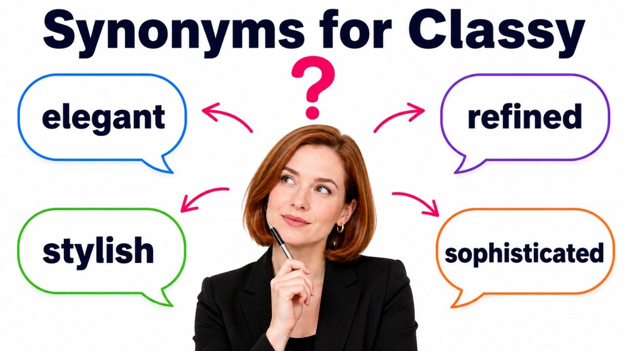 synonyms for classy