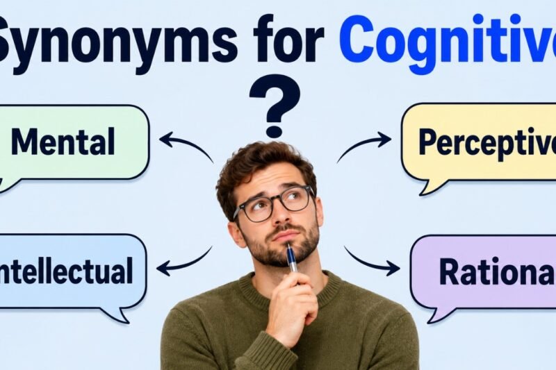 36+ Synonyms for Cognitive: Meanings, Context & Clear Examples