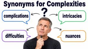 synonyms for complexities