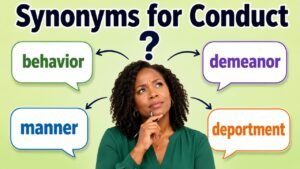 synonyms for conduct
