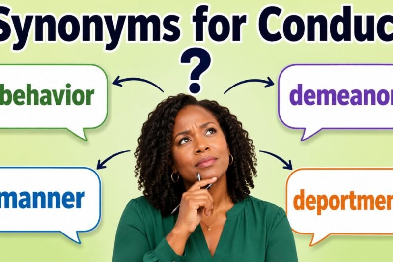 36+ Synonyms for Conduct: Usage, Context & Examples