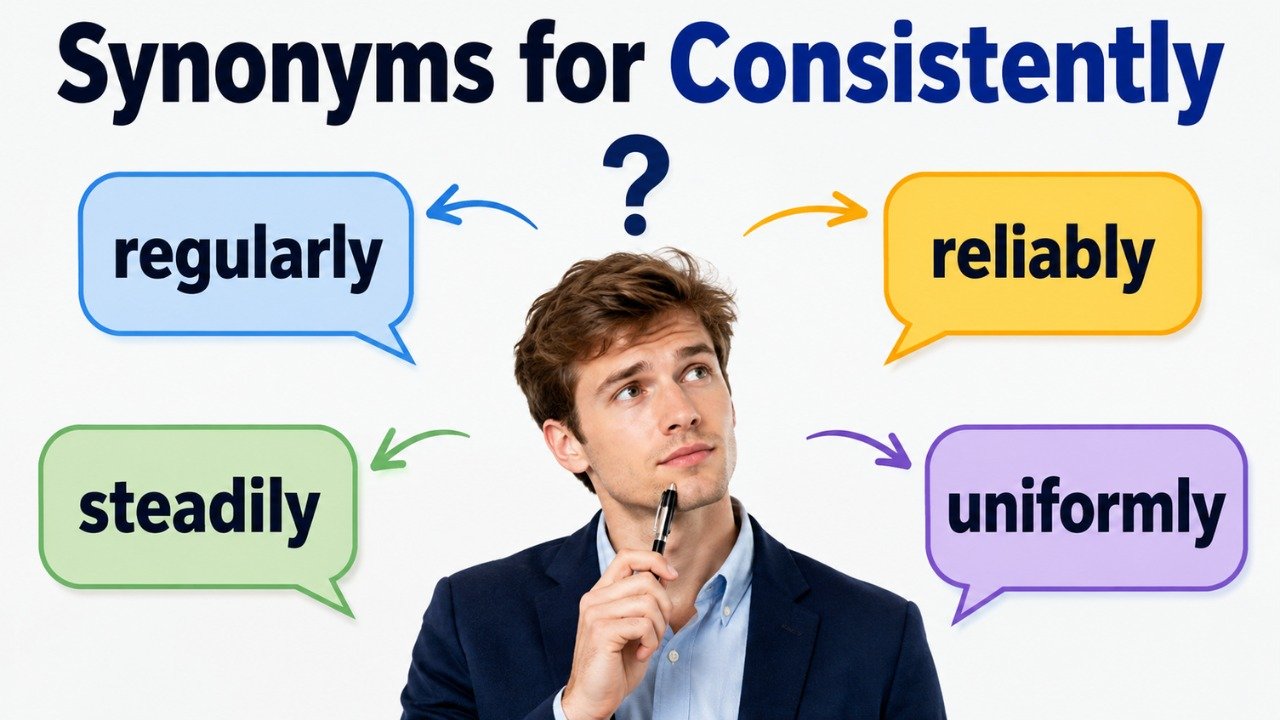 synonyms for consistently