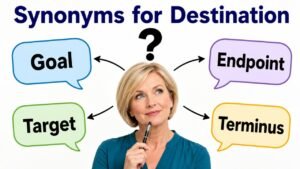 synonyms for destination