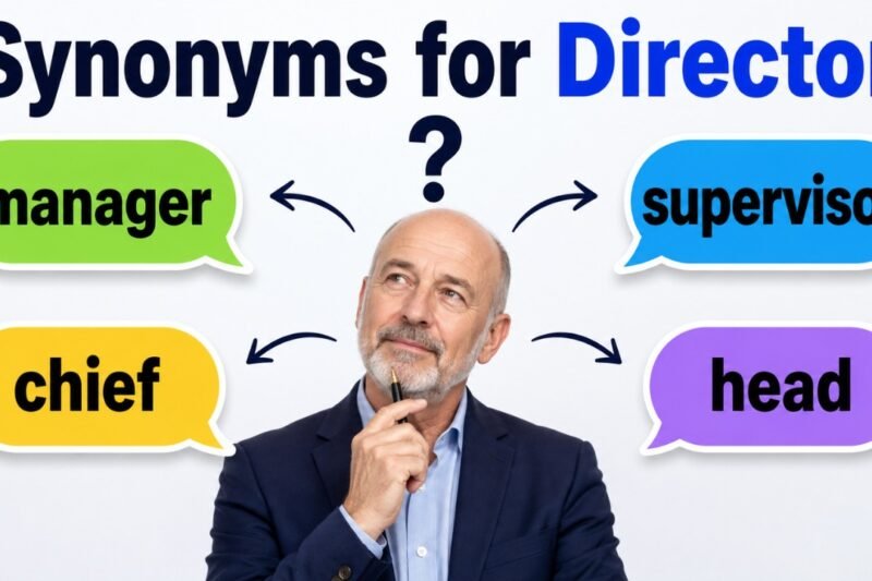 45+ Synonyms for Director: Strong Word Choices & Examples