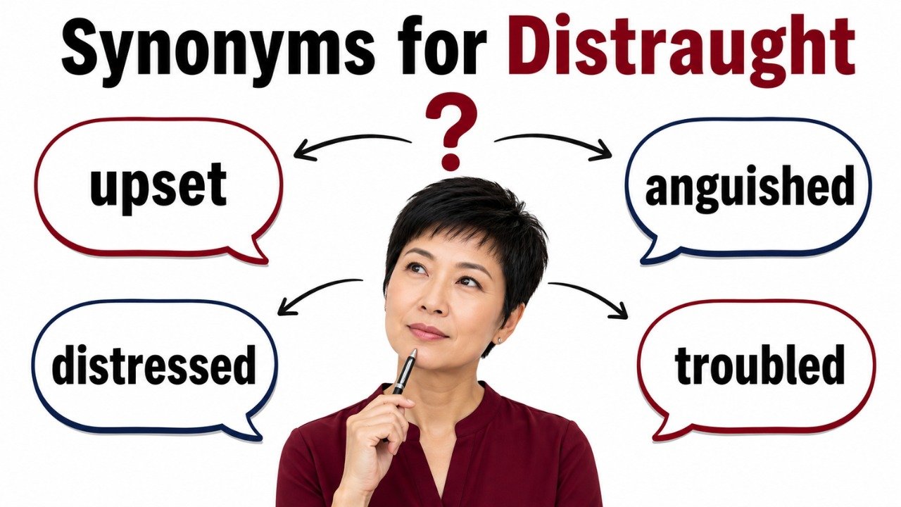 synonyms for distraught