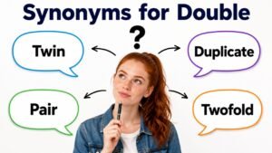synonyms for double