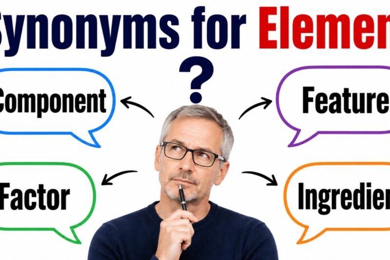 34+ Synonyms for Element: Meanings, Uses & Word Choices