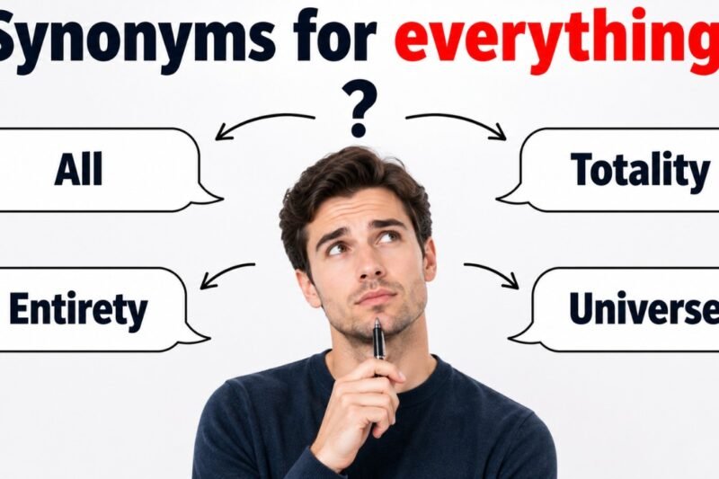 36+ Synonyms for Everything: Usage, Context & Examples
