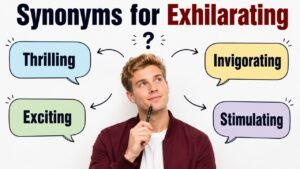 synonyms for exhilarating