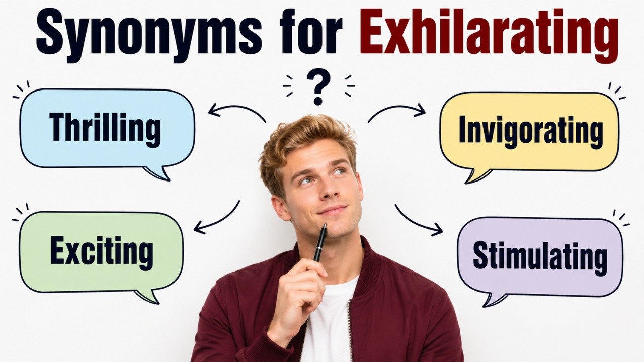 synonyms for exhilarating