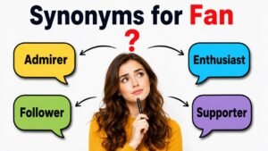 synonyms for fan