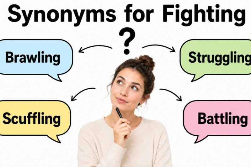 44+ Synonyms for Fighting: Meanings, Uses & Word Choices