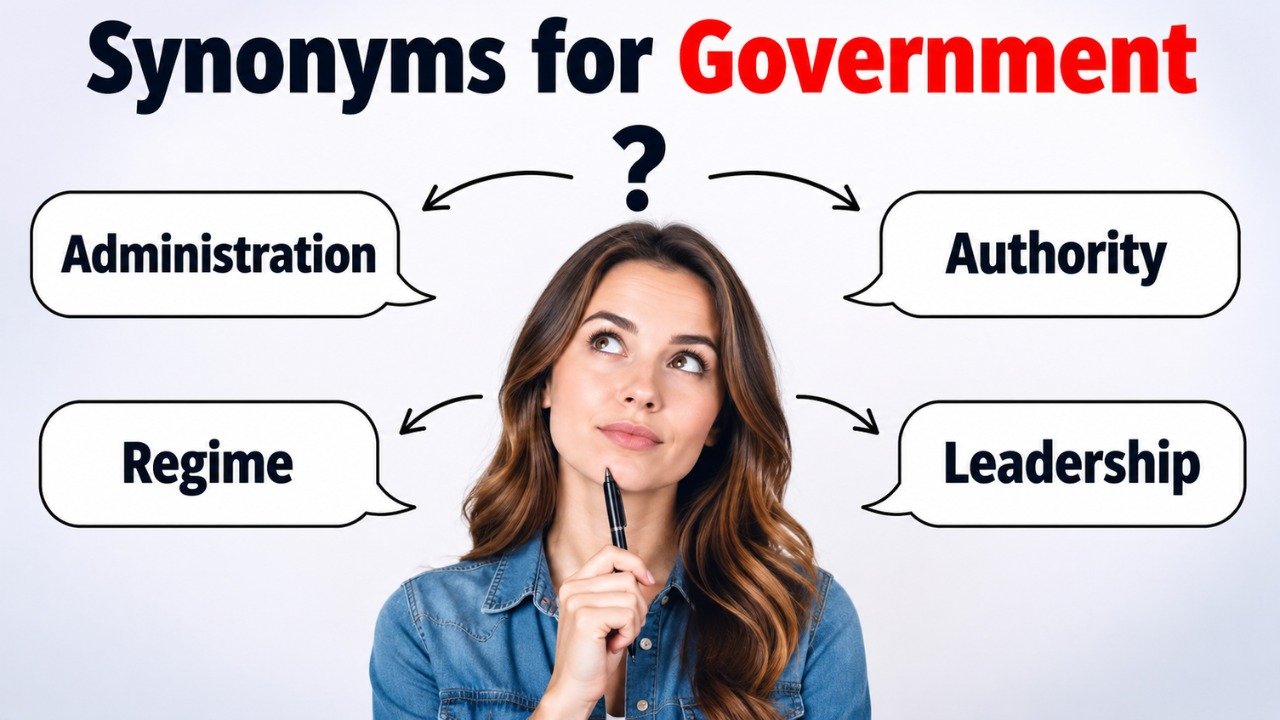 synonyms for government