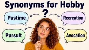 synonyms for hobby