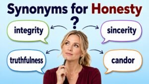 synonyms for honesty