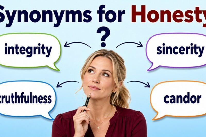 45+ Synonyms for Honesty: Strong Word Choices & Examples