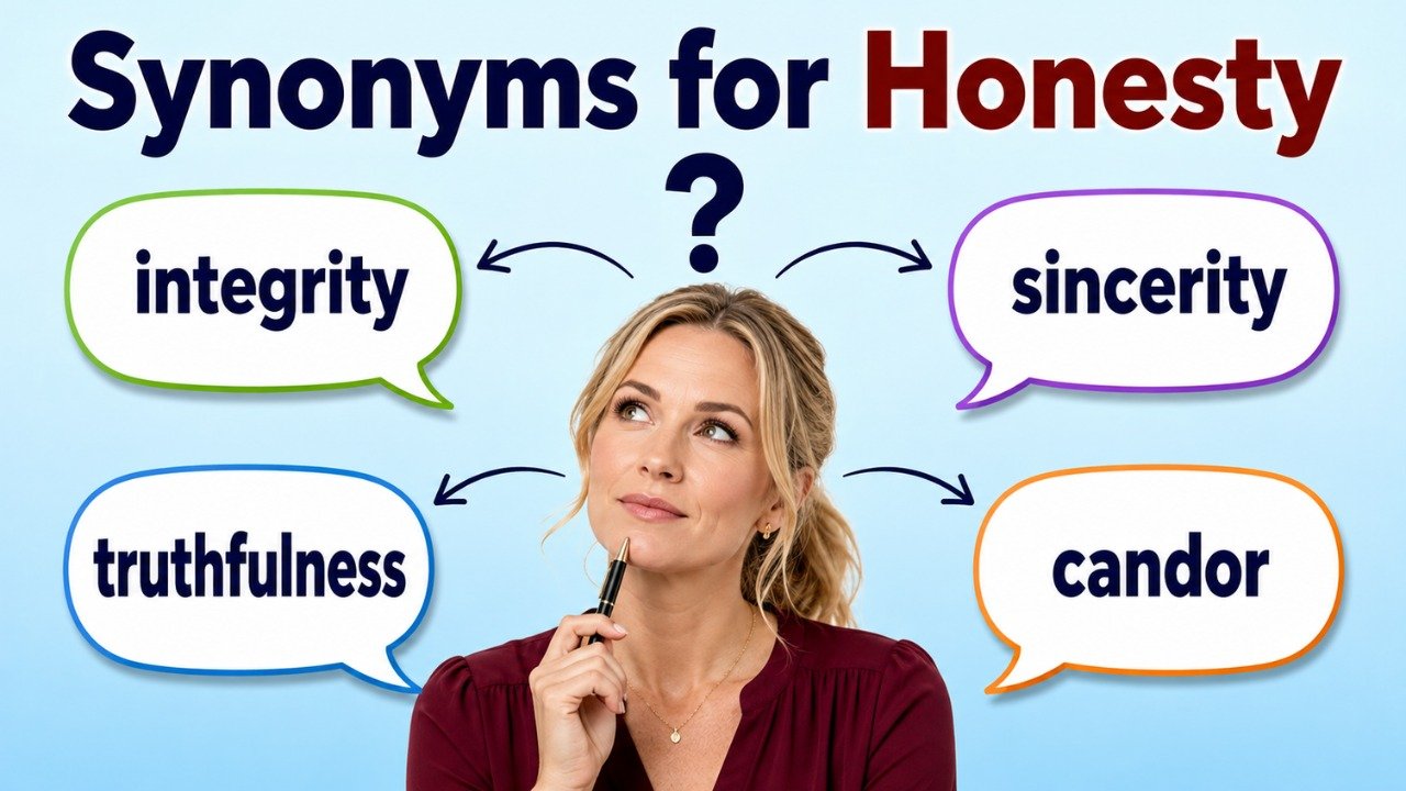 synonyms for honesty