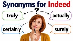 synonyms for indeed