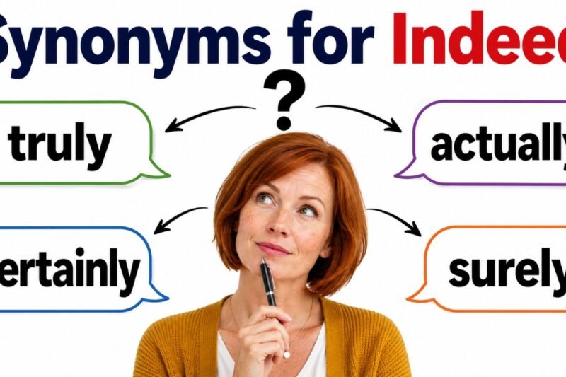 42+ Synonyms for Indeed: Meaning, Examples & Best Uses