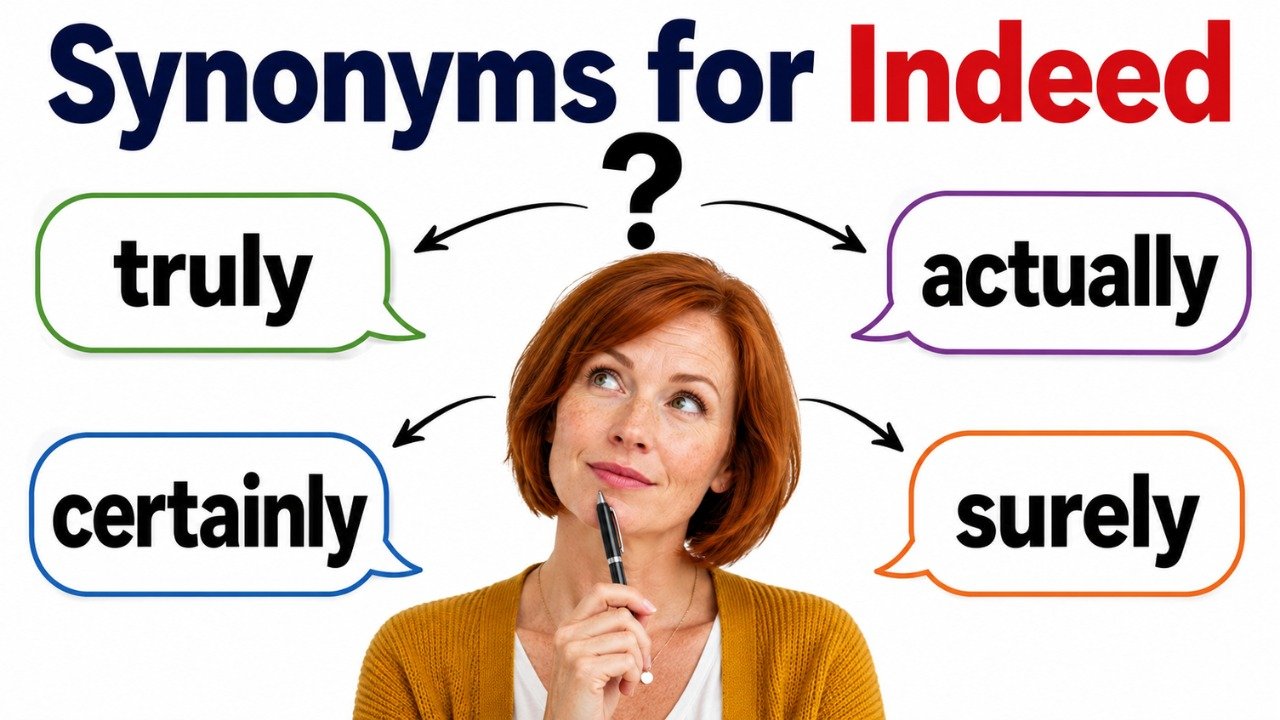 synonyms for indeed