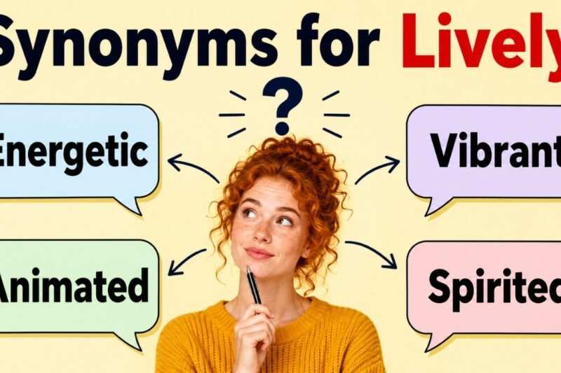 44+ Synonyms for Lively: Meanings, Uses & Word Choices