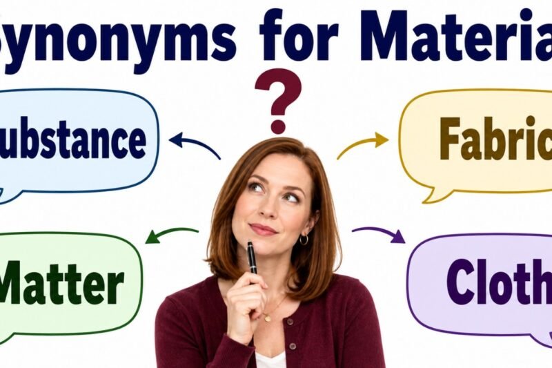 35+ Synonyms for Material: Meaning, Examples & Best Uses