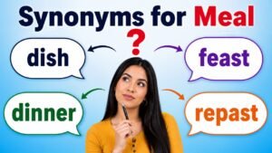 synonyms for meal