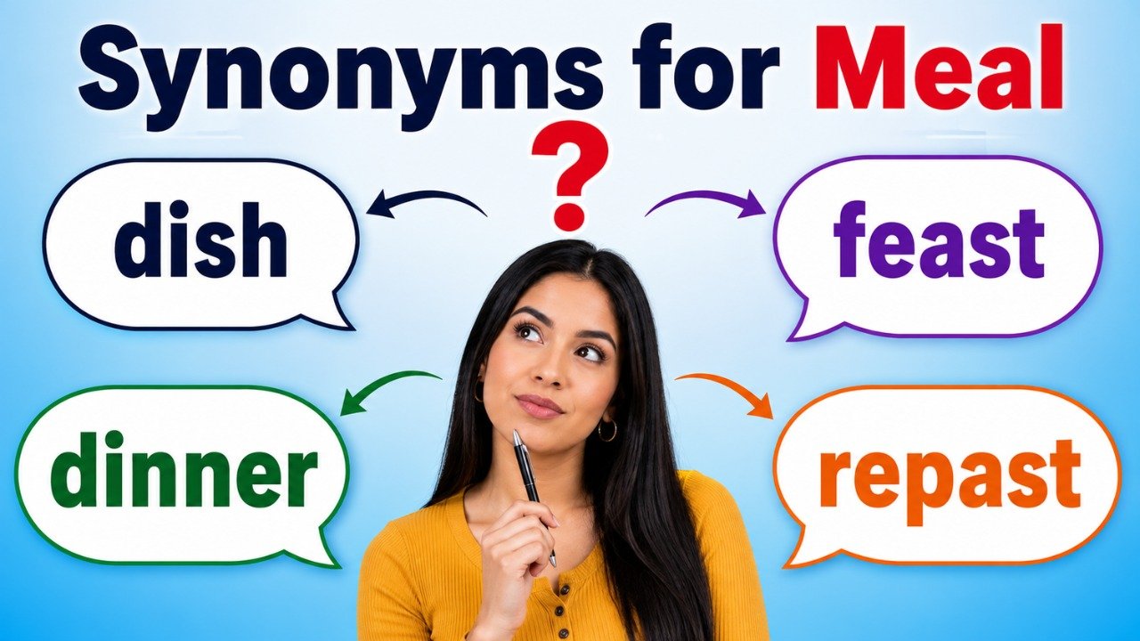 synonyms for meal
