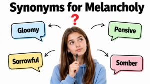 synonyms for melancholy