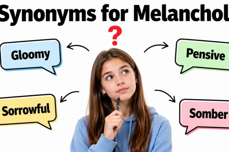 40+ Synonyms for Melancholy: Strong Word Choices & Examples