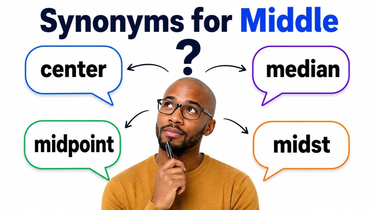 synonyms for middle