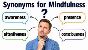 synonyms for mindfulness