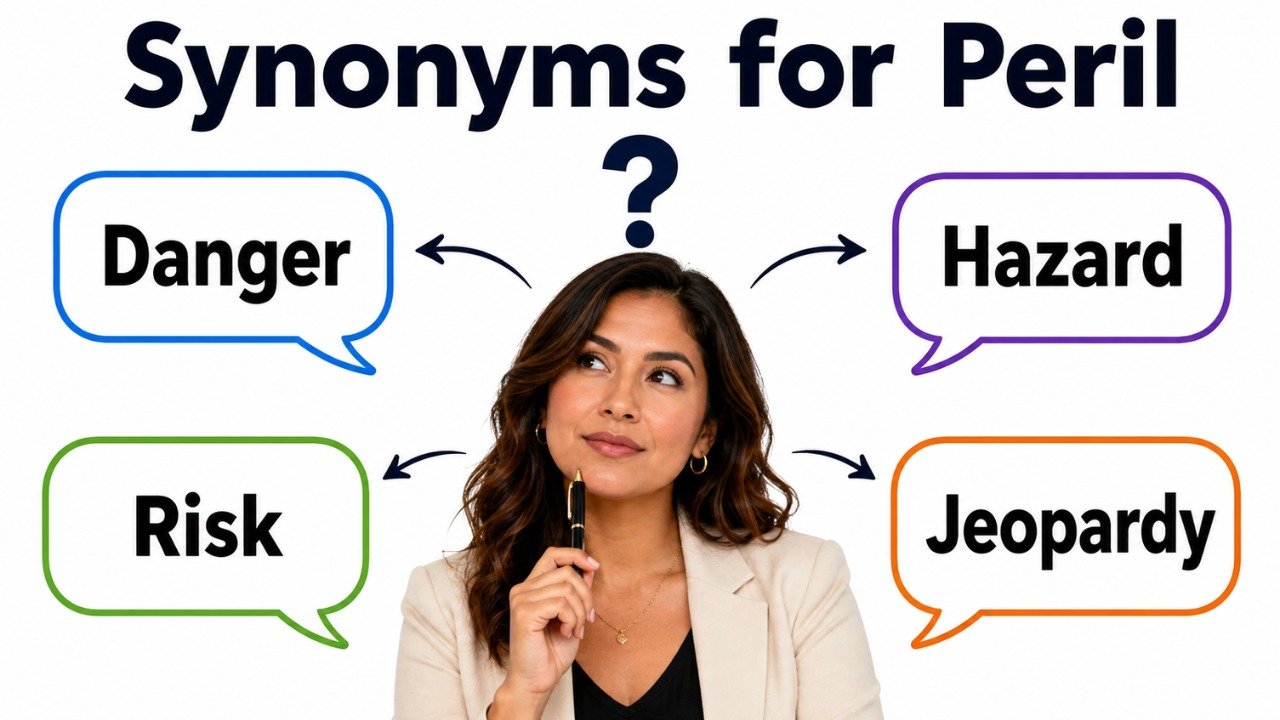 synonyms for peril