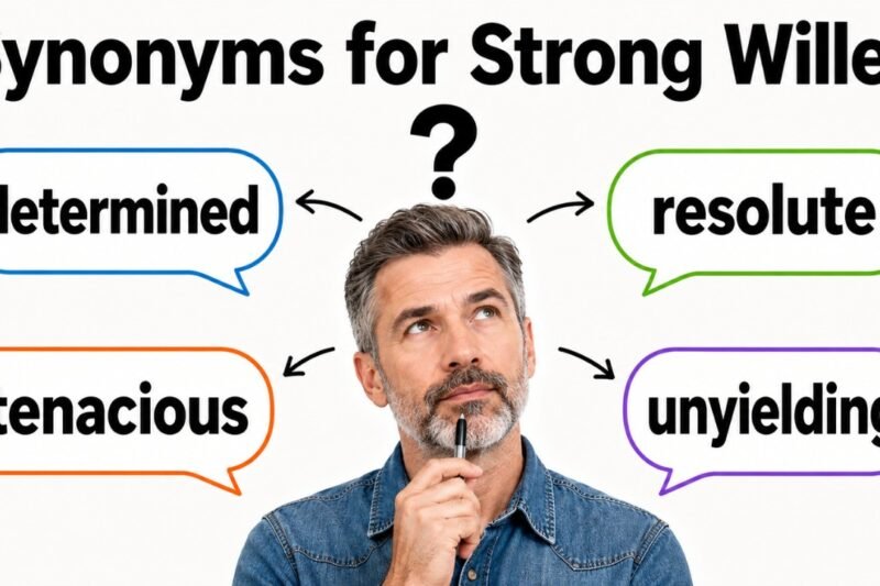 44+ Synonyms for Strong Willed: Meanings, Uses & Word Choices