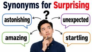 synonyms for surprising