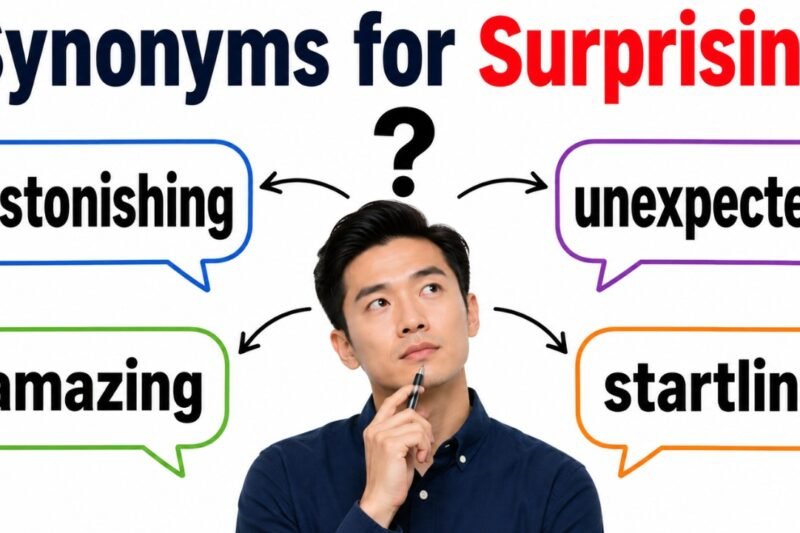 44+ Synonyms for Surprising: Meanings, Uses & Word Choices