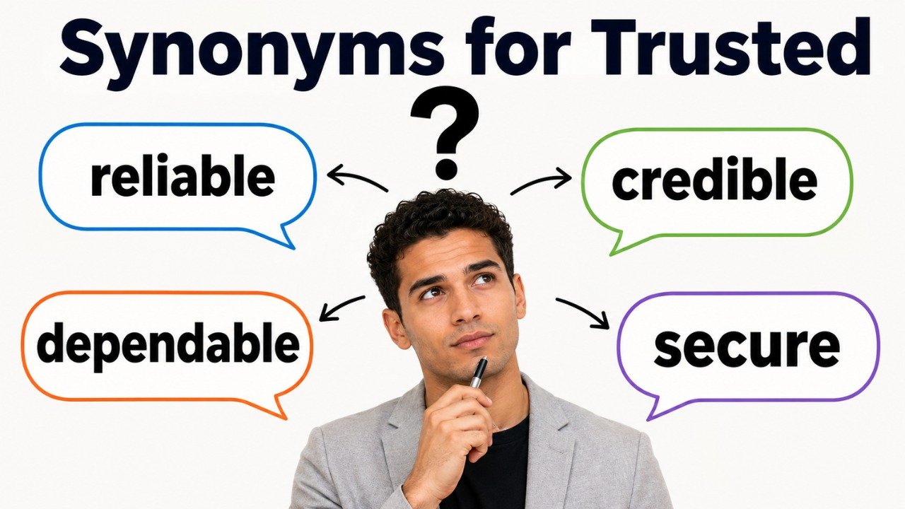 synonyms for trusted