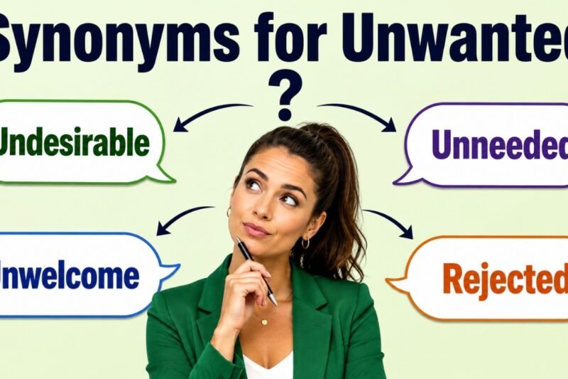 46+ Synonyms for Unwanted: Usage, Context & Examples