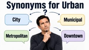 synonyms for urban