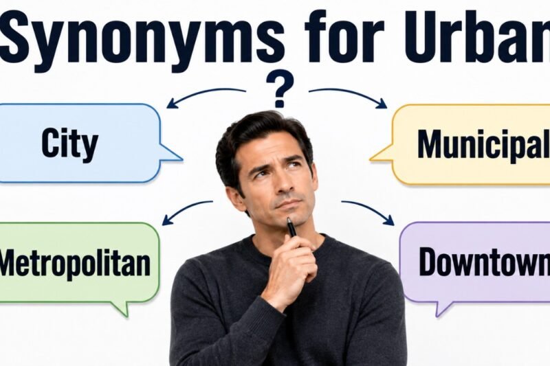 42+ Synonyms for Urban: Meaning, Examples & Best Uses
